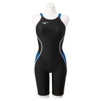 ミズノ(MIZUNO)(キッズ)競泳水着 ジュニア 女子 水泳 ハーフスーツ レースオープンバック N2MG142491