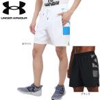 アンダーアーマー(UNDER ARMOUR)(メンズ)バスケットボールウェア ベースライン ウーブンショーツ 1383391
