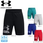 アンダーアーマー(UNDER ARMOUR)(キッズ)短パン ハーフパンツ テック ロゴ ショーツ 吸汗速乾 ストレッチ 1383333