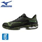 ミズノ(MIZUNO)(メンズ、レディース)クレー・砂入り人工芝コート用 テニスシューズ ウエーブエクシードライト2 ワイドOC 61GB231890