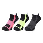 ji ROME (GIRAUDM)( женский, Kids )teo высокий ba носки 3 пара комплект YELPNKBLK SK4S0209-WA895-GRYW