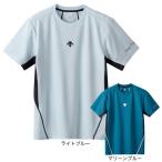ショッピングデサント デサント（DESCENTE）（メンズ、レディース）バレーボールウェア 半袖バレーボールシャツ DVUXJA52
