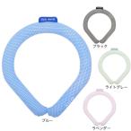 SUO（SUO）（メンズ、レディース）ネッククーラー RING 28° ICE ラティス SUO24-BLU-L 暑さ対策 熱中症対策