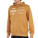 デサント(DESCENTE)(メンズ)ライトスムーススウェット フルジップフーディー DMMWJF20 BG