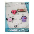 クロックス(crocs)(メンズ、レディース、キッズ)ジビッツチャーム Health Heart 5個セット 10010366