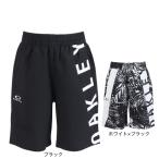 【20%OFFクーポン対象！6/11まで】オークリー（OAKLEY）（キッズ）パンツ ハーフパンツ uv 吸汗速乾 ブラック 黒 Enhance クロスショーツ Ytr 7.0 FOA406410-02E