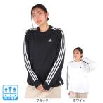 アディダス（adidas）（レディース）エッセンシャルズ プラス 3ストライプ 長袖Tシャツ KVF78