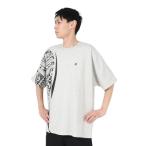 ハーレー(HURLEY)(メンズ)テリー オーバーサイズド トライバル アイコン半袖スウェット MKT2411014-AGHT