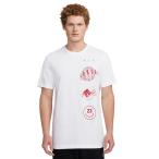 ジョーダン(JORDAN)(メンズ)Tシャツ バスケットボールウェア ブランド ロゴ STACK 半袖 ホワイト FN6028-100
