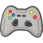クロックス(crocs)(メンズ、レディース、キッズ)ジビッツチャーム グレー ゲーム コントローラー 10007387