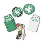 クロックス(crocs)(メンズ、レディース、キッズ)ジビッツ チャーム NBA ボストン セルティックス 5個入 10011279