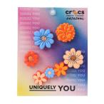 クロックス(crocs)(メンズ、レディース、キッズ)ジビッツ チャーム Autumn Flower 5個セット 10012116