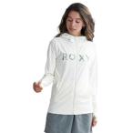 ロキシー(ROXY)(レディース)ラッシュガード 長袖 SIMPLY BOTANICAL ロゴ パーカー 24SPRLY241027OWT