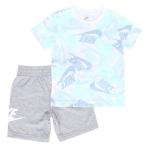 ナイキ(NIKE)(キッズ)ジュニア NSW TOSS AOP 2PC ショートパンツ 上下セット 86H749-042