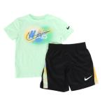 ナイキ(NIKE)(キッズ)ジュニア NKB B NK HAZY RAYS Tシャツ ショートパンツ 上下セット 86M041-023