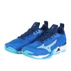 ショッピング日本代表 ミズノ（MIZUNO）（メンズ、レディース）【先行予約商品】ノベルティプレゼント! バレーボールシューズ ウエーブ モーメンタム 3 V1GA231201