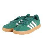 アディダス（adidas）（メンズ、レディース）スニーカー VL コート 3.0 ダークグリーン IH4790 カジュアル スポーツシューズ クッション性 タウン 町履き