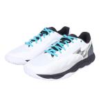 ミズノ(MIZUNO)(レディース)クレー・砂入り人工芝コート用 テニスシューズ ウエーブエンフォースコート WIDE OC 61GB243109