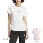 アディダス(adidas)(レディース)ソフトサイド ミニグラフィック 半袖Tシャツ JTM63
