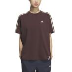 アディダス(adidas)(レディース)エッセンシャルズ プラス スリーストライプス 半袖Tシャツ KVF79-JG3853