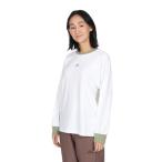 アディダス(adidas)(レディース)ワーディング ルーズフィット シングルジャージー 長袖Tシャツ KTX53-JG5713