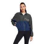 ニューバランス(new balance)(レディース)Seasonal ラインドウーブン トリコット ジャケット WJ43518BM