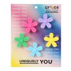 クロックス(crocs)(メンズ、レディース、キッズ)ジビッツチャーム Flower Power 5個セット 10011431