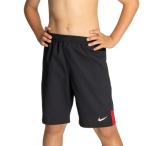 ナイキ(NIKE)(キッズ)スクール水着 ジュニア 男子 水泳 ボレーショーツ 赤 130-170センチ 1991104-005 ウエスト調整可 部活 学校 小学生 競技 競泳 男子