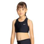 ナイキ(NIKE)(キッズ)スクール水着 ジュニア 女子 水泳 スイムブラトップ 黒 140-170センチ 1991110-009 スイムブラトップ インナー 海 プール スイマー