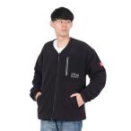 マンハッタンポーテージ(ManhattanPortage)(メンズ)V ジップアップ カーディガン 24FW-MP-M597 BLACK
