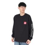 マンハッタンポーテージ（ManhattanPortage）（メンズ）長袖プリントTシャツ MP-M371 BLACK