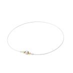 fai тонн (PHITEN)( мужской, женский )RAKUWA колье тросик зеркало мяч SL GD 50cm 0224TG929053