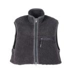 ショッピングジムフレックス ジムフレックス（GYMPHLEX）（レディース）ボア ショートベスト GY-A0568 BOL COAL GREY