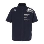 「10%OFFクーポン対象 5/15まで」デサント(DESCENTE)(メンズ)クロス半袖ジャケット ST5SJKX0MB NV00