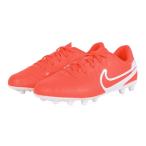 ナイキ(NIKE)(キッズ)ジュニアサッカースパイク 土用 ティエンポ レジェンド 10 アカデミー HG オレンジ DV4349-800