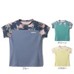 アドミラル ゴルフ(Admiral GOLF)(レディース)テニスウェア バックスリットフラワーTシャツ ATLA513