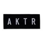 アクター(AKTR)(メンズ、レディース)スポーツタオル AKTRロゴ 524-002021 BK