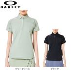 オークリー(OAKLEY)(レディース)ゴルフウェア 吸汗速乾 接触冷感 ELEVATE ストライプ半袖シャツ FOA500845