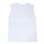 クー（Coo.）（メンズ）ノースリーブシャツ ドライプラスクール Vネック 白 891CO5GC0003 WHT UPF50+ 吸汗速乾 接触冷感 抗菌 防臭