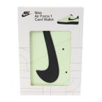 ナイキ(NIKE)(メンズ、レディース、キッズ)カードケース アイコン エアフォース1 カードウォレット 黄×黒 NW0001-756 ミニウォレット マネークリップ