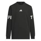 「20%OFFクーポン対象 5/20まで」アディダス(adidas)(キッズ)キッズ 長袖 ワード Tシャツ KCE77-JM4577