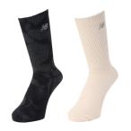  New balance (new balance)( мужской, женский ) носки ребра mid машина f носки 2 пара комплект LAS51142AS3 -тактный серия Logo 