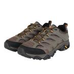 メレル(MERRELL)(メンズ)トレッキングシューズ ローカット 登山靴 モアブ 3 シンセティック ゴアテックス ワイド 500643W WALNUT サンドベージュ