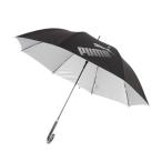プーマ(PUMA)(メンズ、レディース)傘 晴雨兼用SV 無地60cm JP PBP76JP60 BK 紫外線対策 遮光 軽量 反射素材 シンプル 学生 ジャンプ傘 長傘