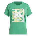 アディダス(adidas)(レディース)グラフィック 半袖Tシャツ KQD83-JP0010