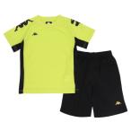 カッパ(Kappa)(キッズ)ジュニア 半袖Tシャツ スーツ 上下セット 115650-LIM