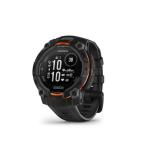 ガーミン(GARMIN)(メンズ、レディース)腕時計 Instinct 3 Dual Power 45mm タフネスGPSウォッチ 010-02934-30 防水 黒