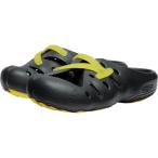 キーン(KEEN)(メンズ、レディース)スポーツサンダル ヨギーズ ブラック イエロー 1029369 シャワーサンダル レジャー アウトドア 軽量 フィット感 耐久性