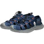 キーン(KEEN)(メンズ)ストラップサンダル シーニック エイチツー ネイビー 1030761 レジャー アウトドア 軽量 フィット感 水陸両用 耐久性 防水性 快適