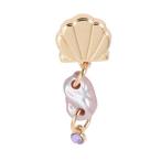 クロックス（crocs）（メンズ、レディース、キッズ）ジビッツチャーム ゴールド シーシェル ダングル 10015360